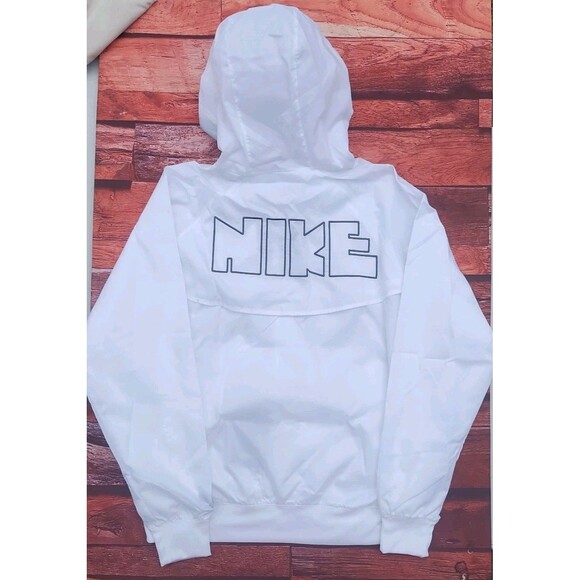 Nike Windrunner Jacket White Mens Size Medium  DX0694 100 NWT - Picture 2 of 2